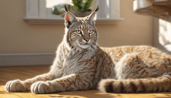 Le Highland lynx, un compagnon affectueux et joueur